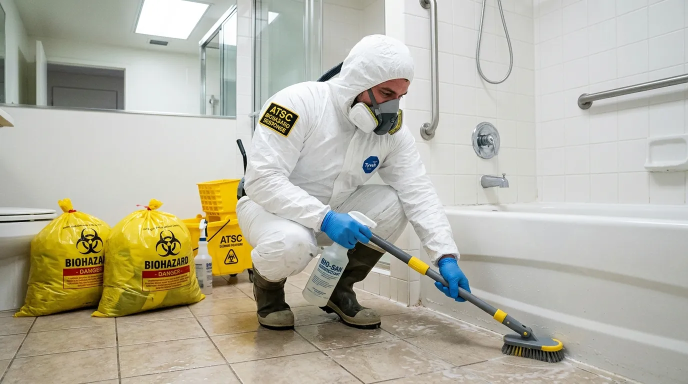 Decontamination equipment deployed for Blood Cleanup in Gilmer